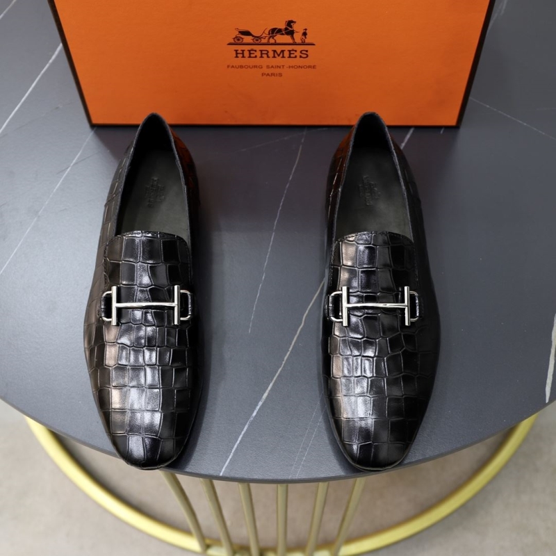 H**mes leather shoes